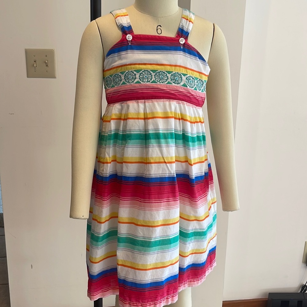 Room Seven Girls sz 7 striped dress